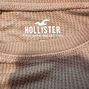 Hollister Tan crop top